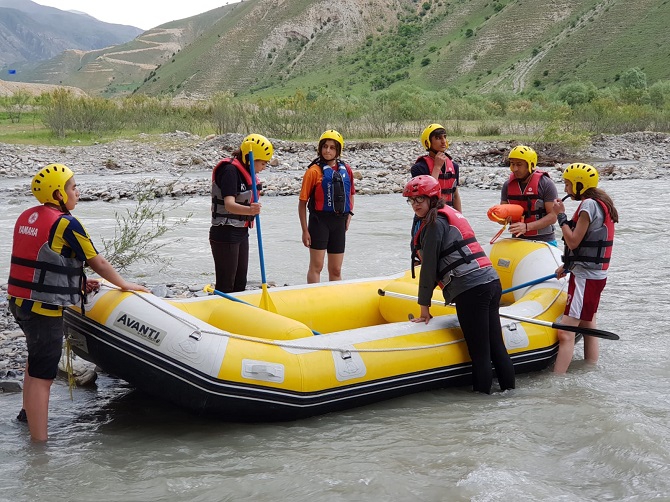 Hakkari Rafting takımları Türkiye müsabakalarına hazır 16