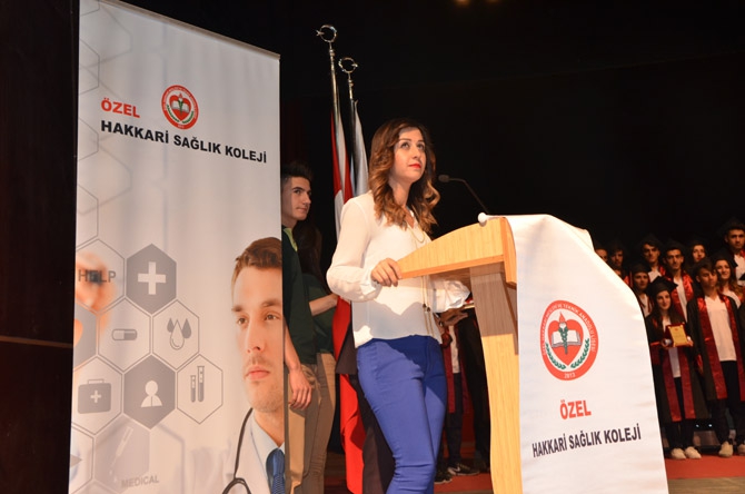 Özel Hakkari Sağlık Koleji’nin mezuniyet töreni 9