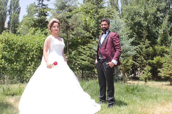 Akgül ve Durgun ailesinin mutlu günü 2