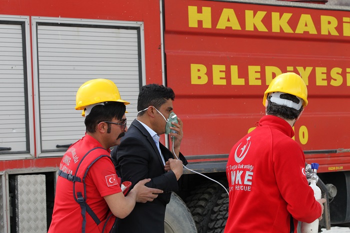 Hakkari'de Gerçeği aratmayan tatbikat 15