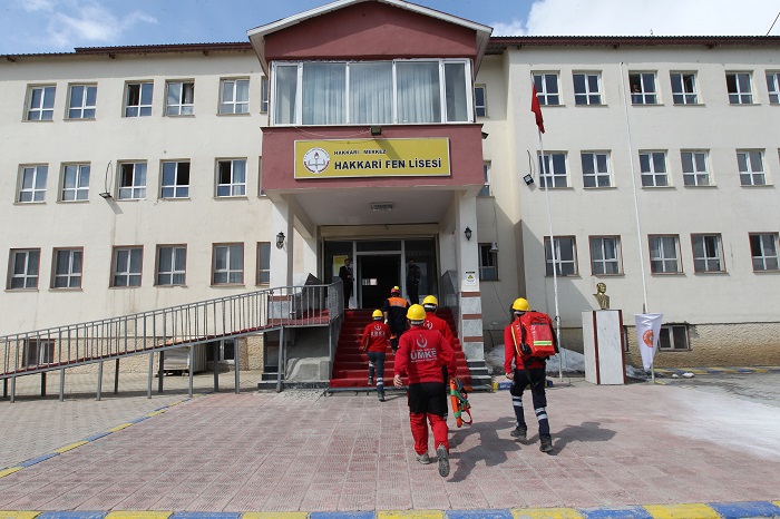 Hakkari'de Gerçeği aratmayan tatbikat 6