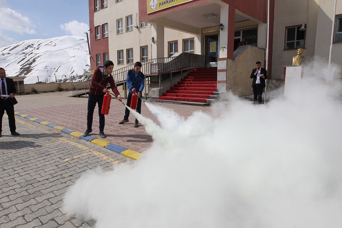 Hakkari'de Gerçeği aratmayan tatbikat 9