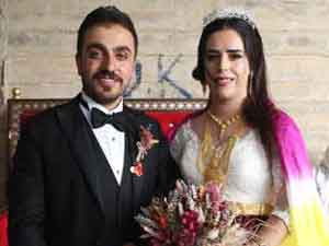 Hakkarili öğretmen çiftin mutlu günü!