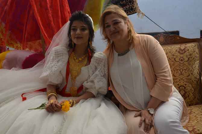 Ölmez ailesinin mutlu günü 2