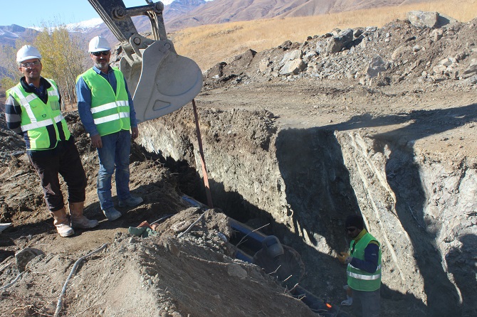 Doğalgaz boru hattı, Hakkari'ye ulaştı 15