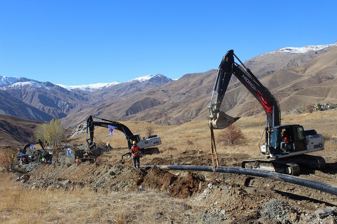 Doğalgaz boru hattı, Hakkari'ye ulaştı 3