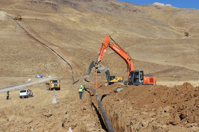 Doğalgaz boru hattı, Hakkari'ye ulaştı 5