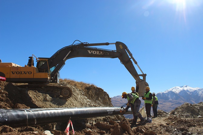 Doğalgaz boru hattı, Hakkari'ye ulaştı 7