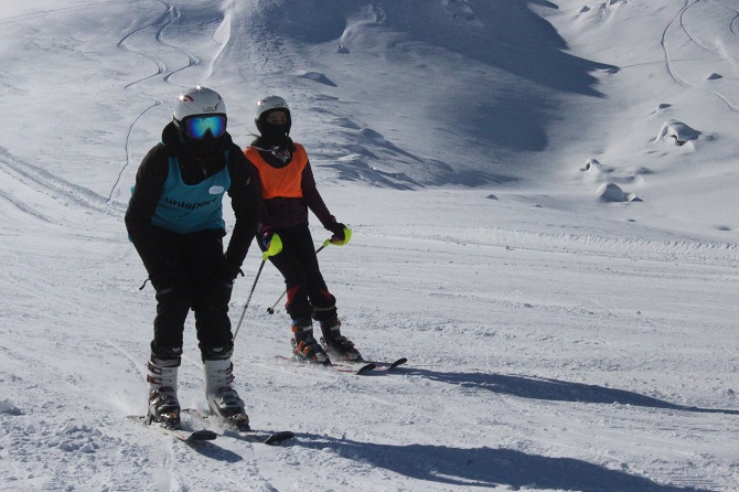Hakkari dağlarında kayak sezonu açıldı 16