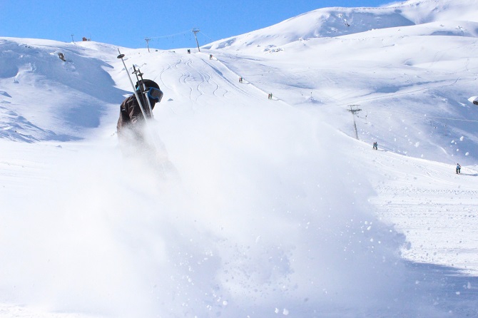 Hakkari dağlarında kayak sezonu açıldı 6