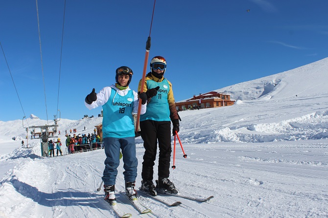 Hakkari dağlarında kayak sezonu açıldı 8