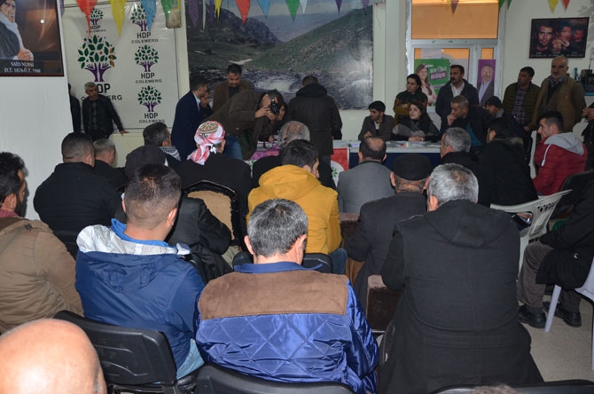 HDP, Hakkari'de ön seçime gitti 8