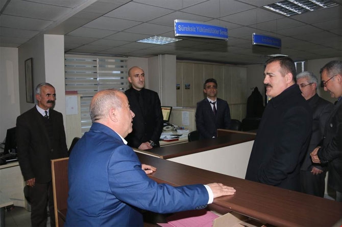 Vali Akbıyık'tan kurumlara ziyaret 7