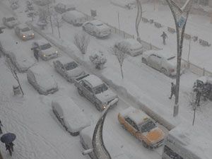 Hakkari'de kar yağışı!