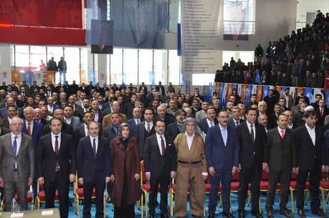Hakkari'de Ak Parti'nin Aday tanıtım toplantısı 13