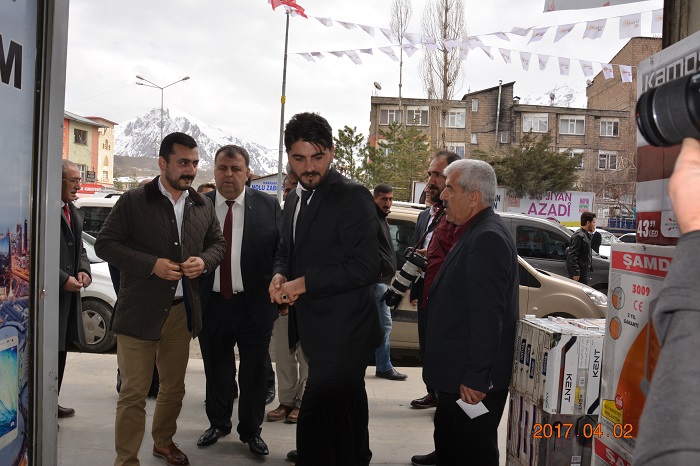 CHP Hakkari'de HAYIR mitingi düzenledi 1