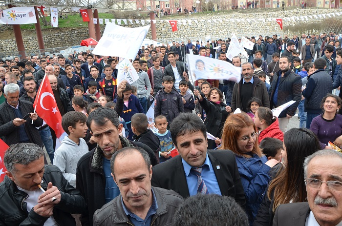CHP Hakkari'de HAYIR mitingi düzenledi 16
