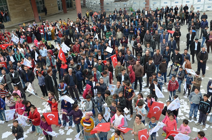 CHP Hakkari'de HAYIR mitingi düzenledi 17
