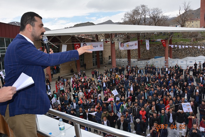 CHP Hakkari'de HAYIR mitingi düzenledi 8