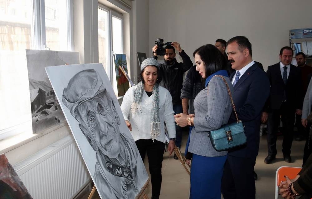 Vali Akbıyık'tan, Mesleki ve Teknik Kurslara ziyaret 2