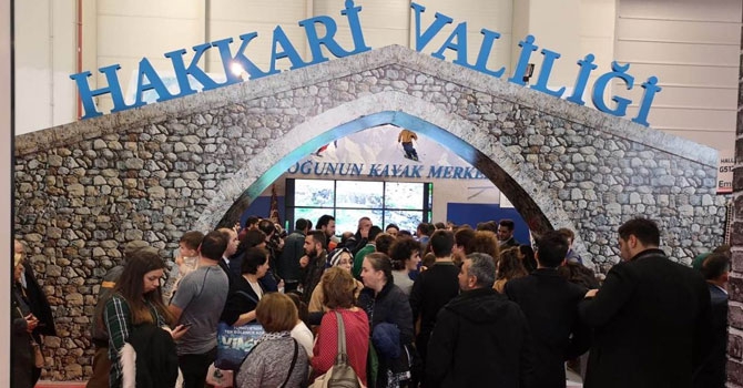 Hakkari EMITT Fuarında tanıtıldı! 13