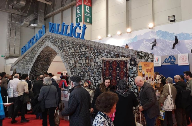 Hakkari EMITT Fuarında tanıtıldı! 2