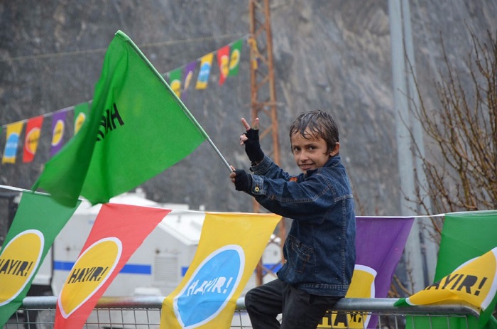 Hakkari'de HAYIR mitingi 4