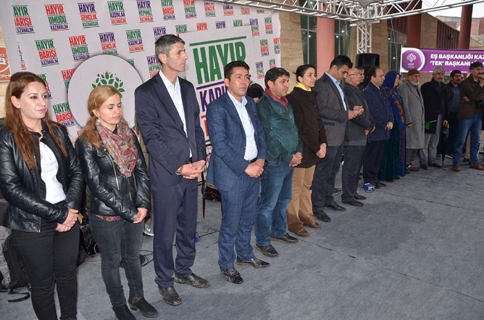 Hakkari'de HAYIR mitingi 7