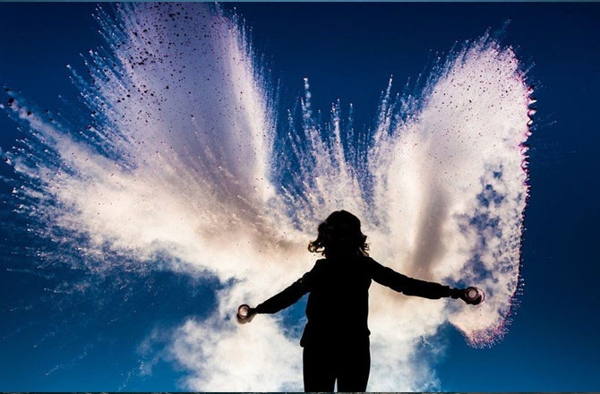 -50 derecede, kaynar su ile yaratılan buzlu sanat eserleri 7