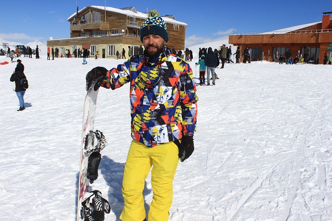 Hakkari'deki Kayak Merkezine Hafta Sonu Akını 11