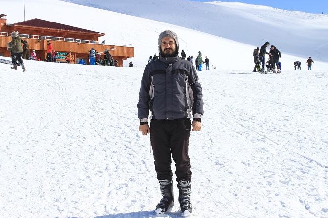Hakkari'deki Kayak Merkezine Hafta Sonu Akını 14