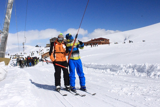 Hakkari'deki Kayak Merkezine Hafta Sonu Akını 2