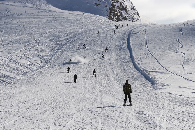 Hakkari'deki Kayak Merkezine Hafta Sonu Akını 3