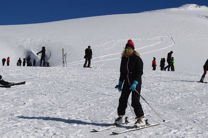 Hakkari'deki Kayak Merkezine Hafta Sonu Akını 6