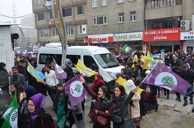 HDP Hakkari’de seçim bürosu açtı! 11