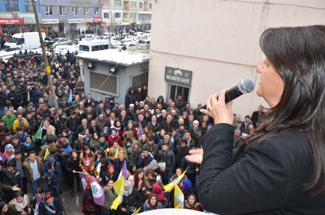 HDP Hakkari’de seçim bürosu açtı! 21