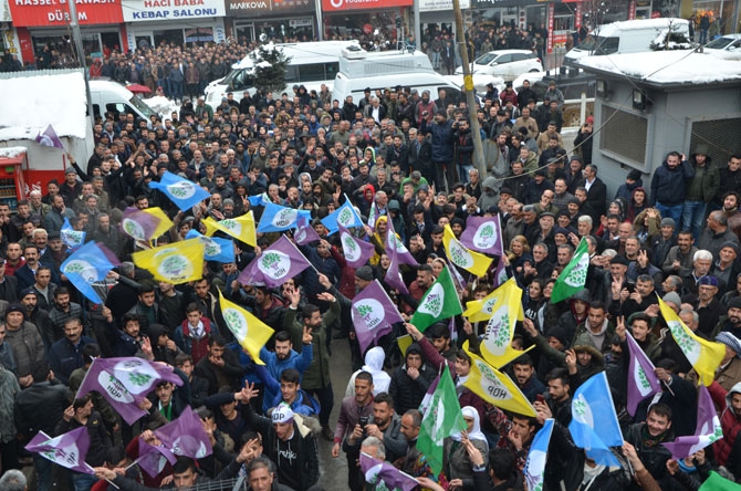 HDP Hakkari’de seçim bürosu açtı! 5