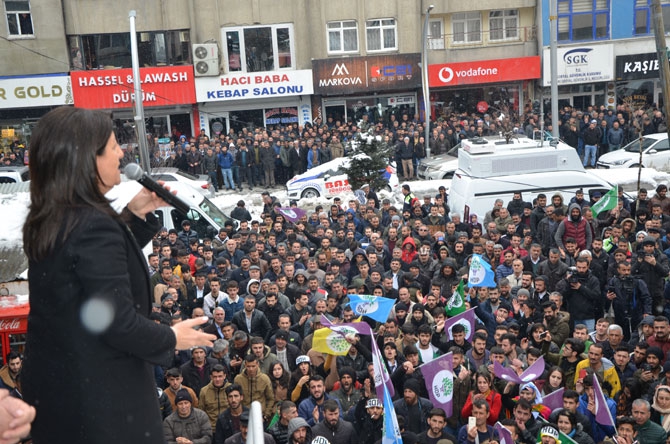 HDP Hakkari’de seçim bürosu açtı! 6