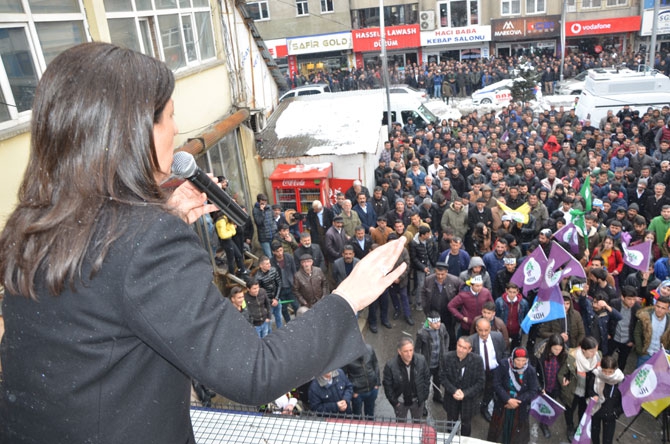HDP Hakkari’de seçim bürosu açtı! 7