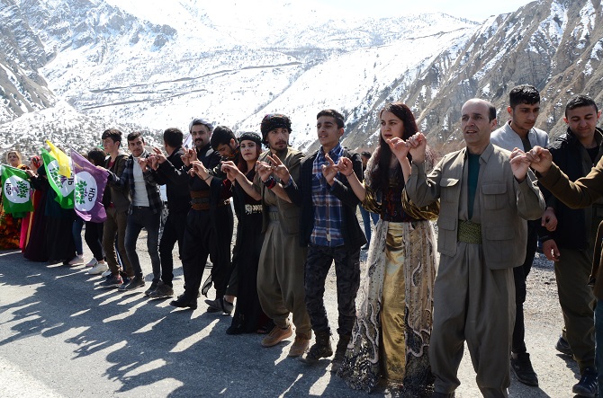 HDP eş genel başkanı Sezai Temelli Hakkari'de konuştu 1