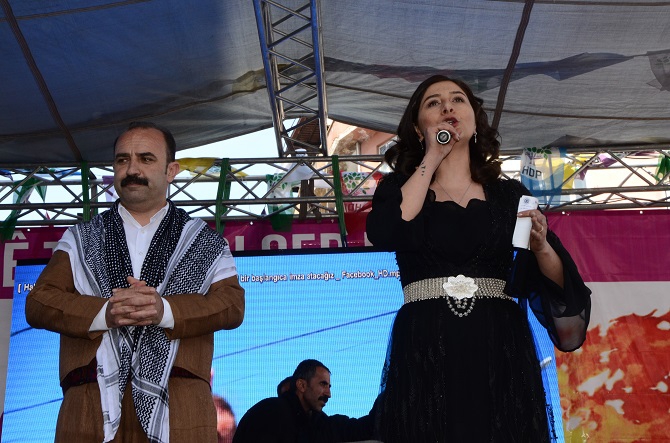 HDP eş genel başkanı Sezai Temelli Hakkari'de konuştu 11