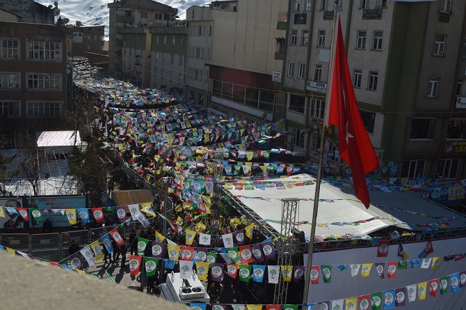 HDP eş genel başkanı Sezai Temelli Hakkari'de konuştu 19