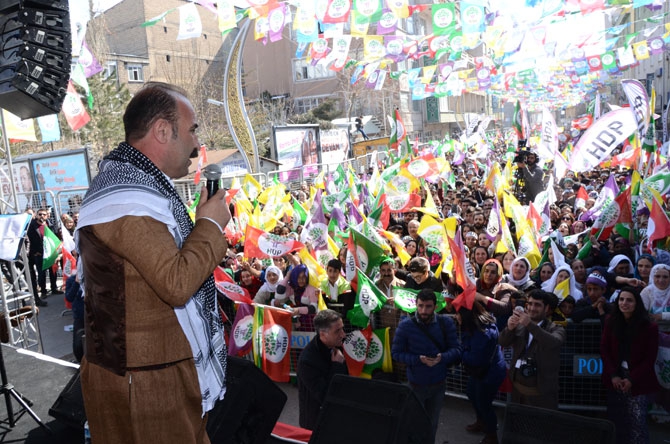 HDP eş genel başkanı Sezai Temelli Hakkari'de konuştu 23