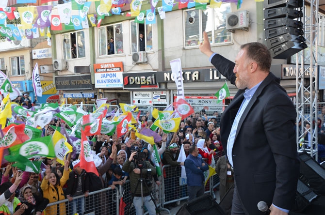 HDP eş genel başkanı Sezai Temelli Hakkari'de konuştu 25
