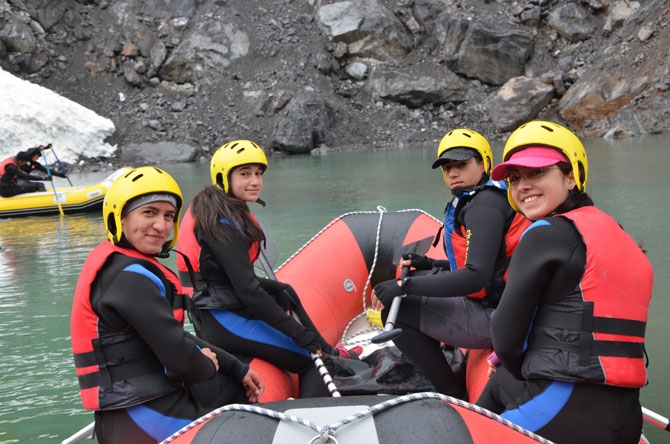 Zap’ta rafting şampiyonasına hazırlanıyorlar! 12