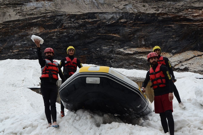 Zap’ta rafting şampiyonasına hazırlanıyorlar! 19