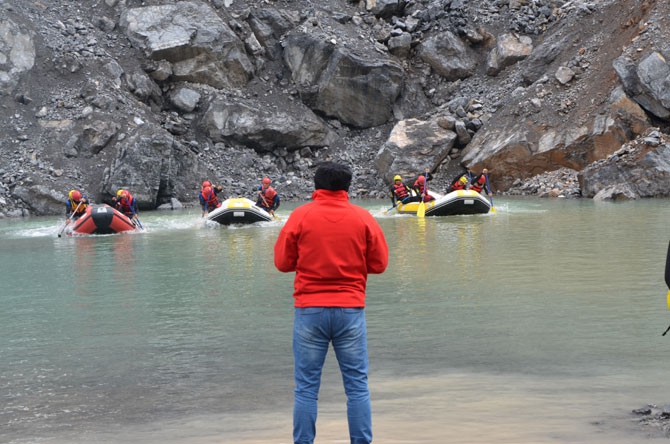 Zap’ta rafting şampiyonasına hazırlanıyorlar! 20