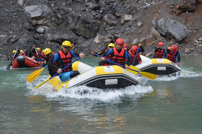 Zap’ta rafting şampiyonasına hazırlanıyorlar! 4