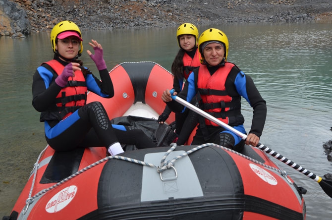 Zap’ta rafting şampiyonasına hazırlanıyorlar! 5