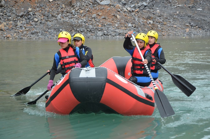 Zap’ta rafting şampiyonasına hazırlanıyorlar! 7
